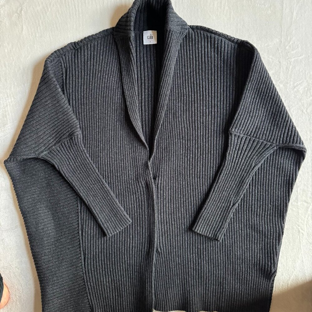 Cabi Cosmo Oversized Ribbed Cardigan - Size Small - Style #3366